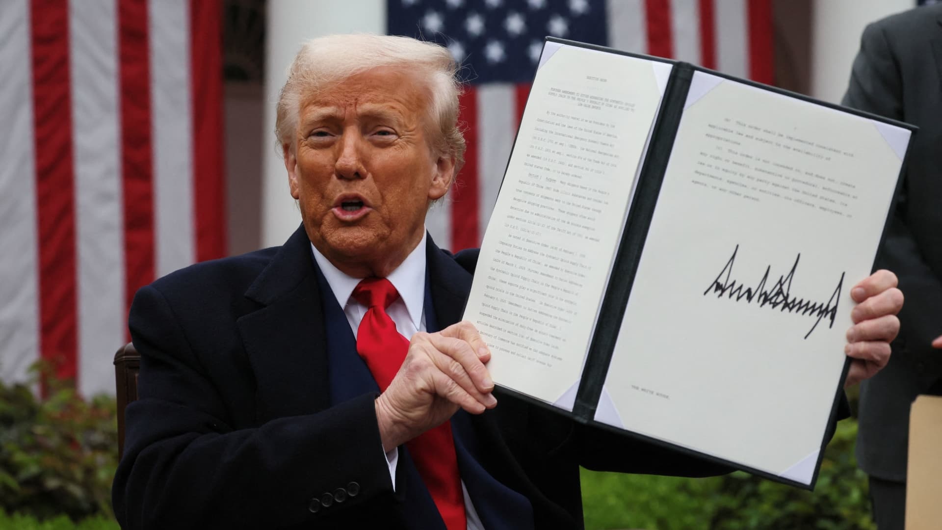 பரஸ்பர வரி விதிப்பைத் திணித்தார் அமெரிக்க அதிபர்