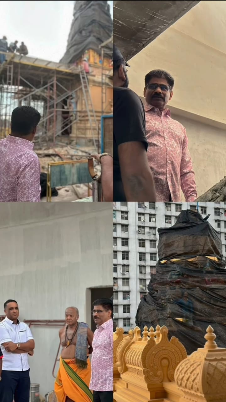 பிறை தோட்ட ஸ்ரீ மகாமாரியம்மன் ஆலயத் திருப்பணி அடுத்த மாதம் முடிவுறும்