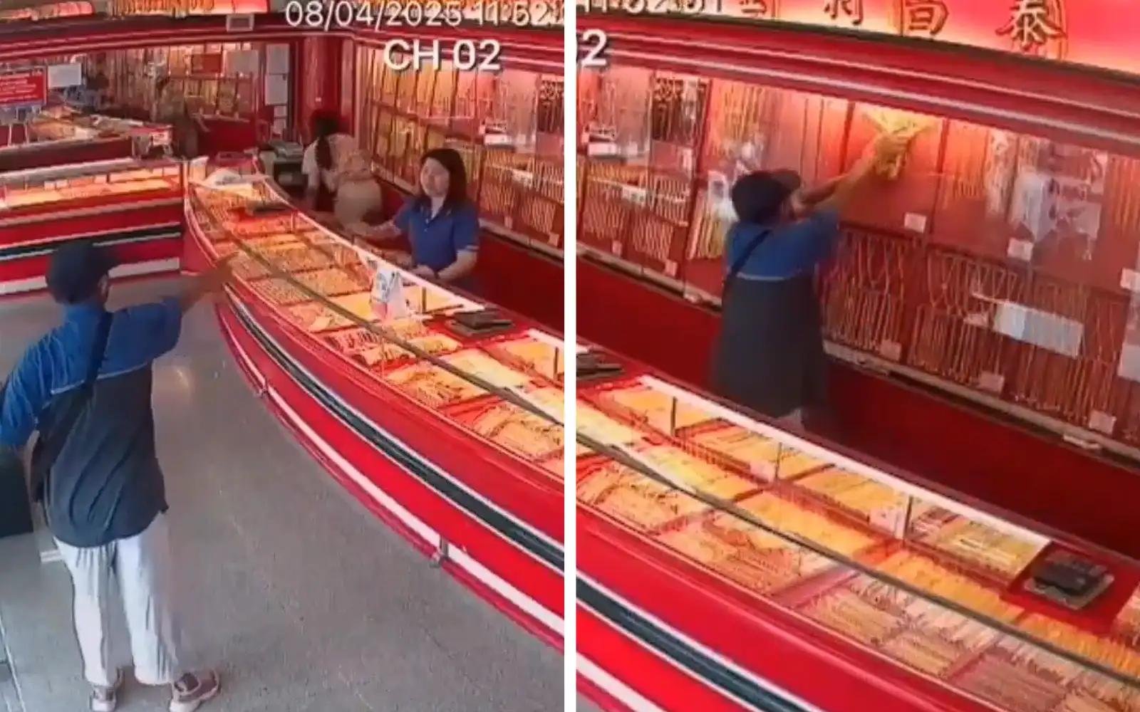 அந்த மலேசியப் பிரஜை வளைத்துப் பிடிக்கப்பட்டார்