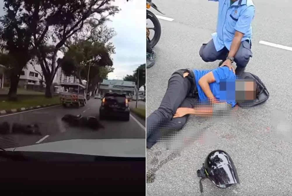 நான்கு வாகனங்கள் சம்பந்தப்பட்ட விபத்தில் மாணவன் பலி