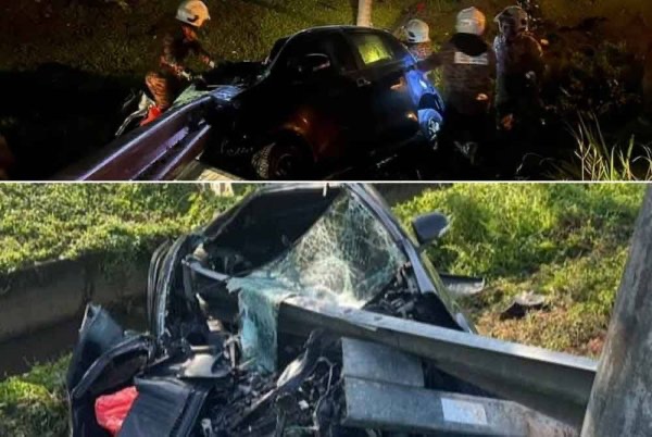 விபத்தில் இருவர் மரணம், ஒருவர் படுகாயம்