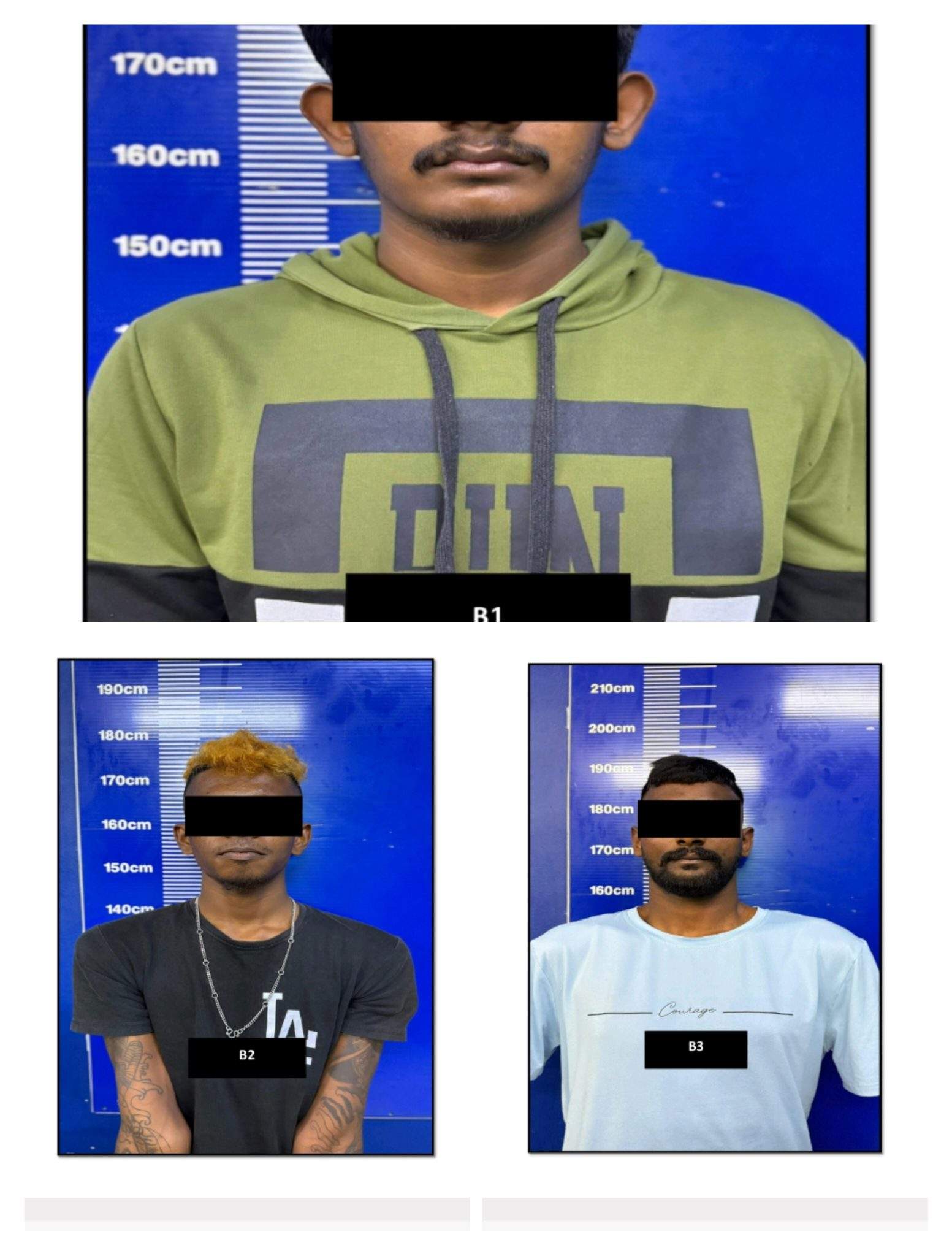 பெண்ணிடம் கொள்ளை, மூன்று ஆடவர்கள் கைது