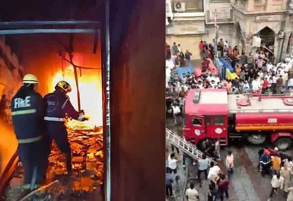 ஹைதராபாத்தில் மூன்று மாடி கட்டடத்தில் ஏற்பட்ட பயங்கர தீ விபத்தில் 17 பேர் பலி