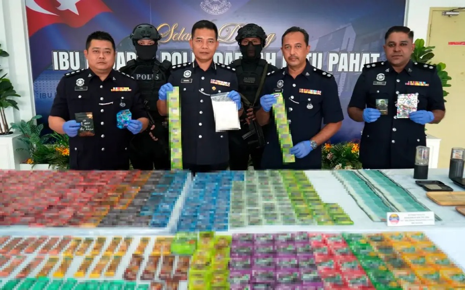 ஆடவரிடமிருந்து 16 லட்சம் ரிங்கிட் போதைப் பொருள் பறிமுதல்