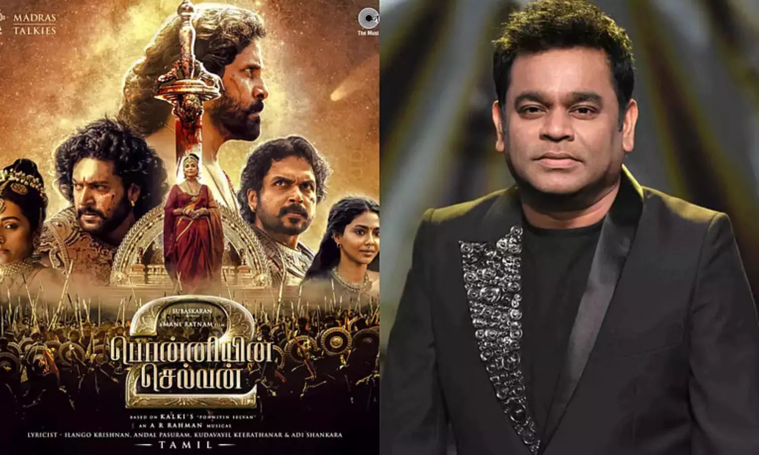 பொன்னியின் செல்வன் 2 பாடல் விவகாரம் : ஏ.ஆர்.ரஹ்மான் அபராதம் செலுத்த இடைக்காலத் தடை!