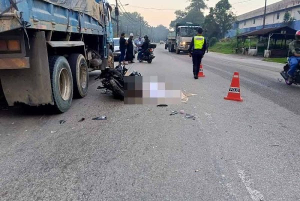 லோரியினால் மோதப்பட்ட மாது மரணம்