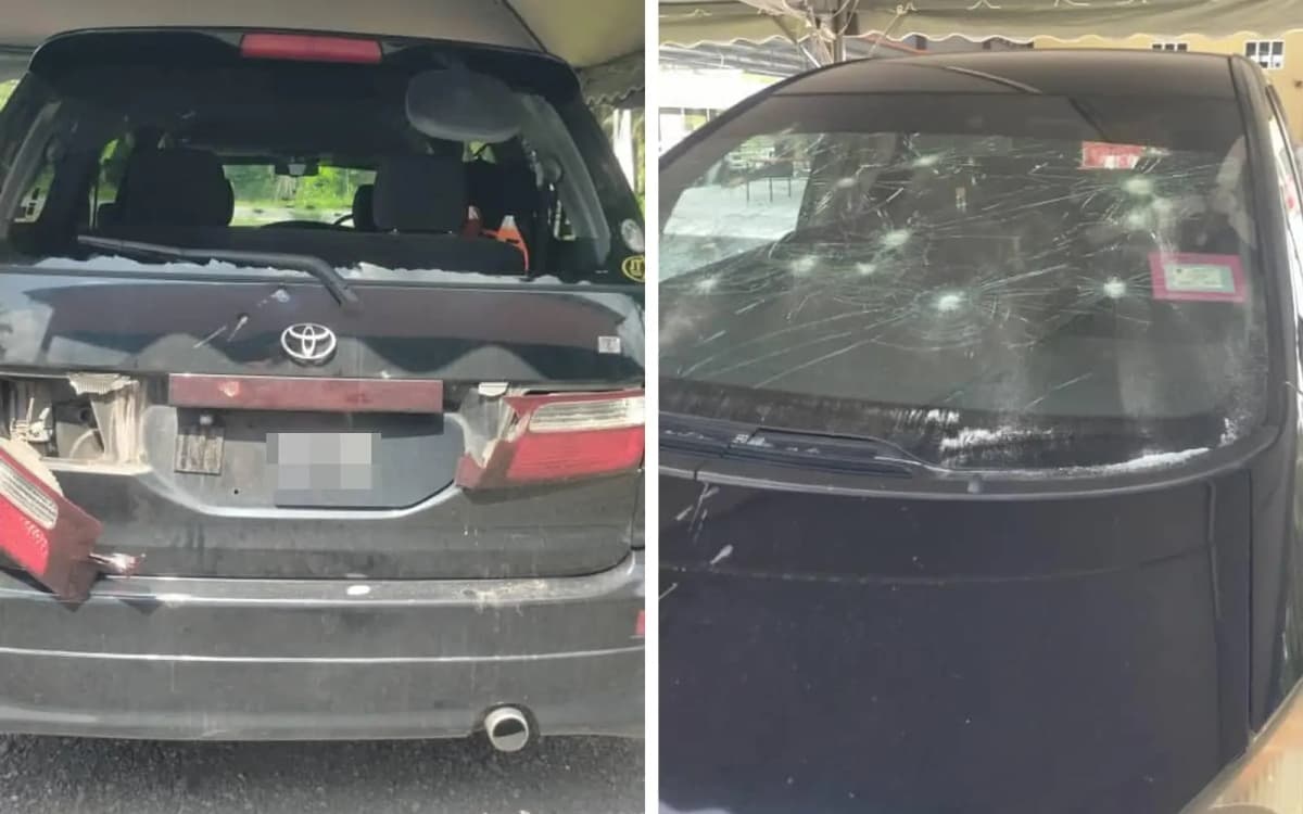 ஶ்ரீ காடிங் எம்.பி.யின் வாகனத்தைச் சேதப்படுத்திய முன்னாள் ஆசிரியருக்கு 6 ஆயிரம் ரிங்கிட் அபராதம்