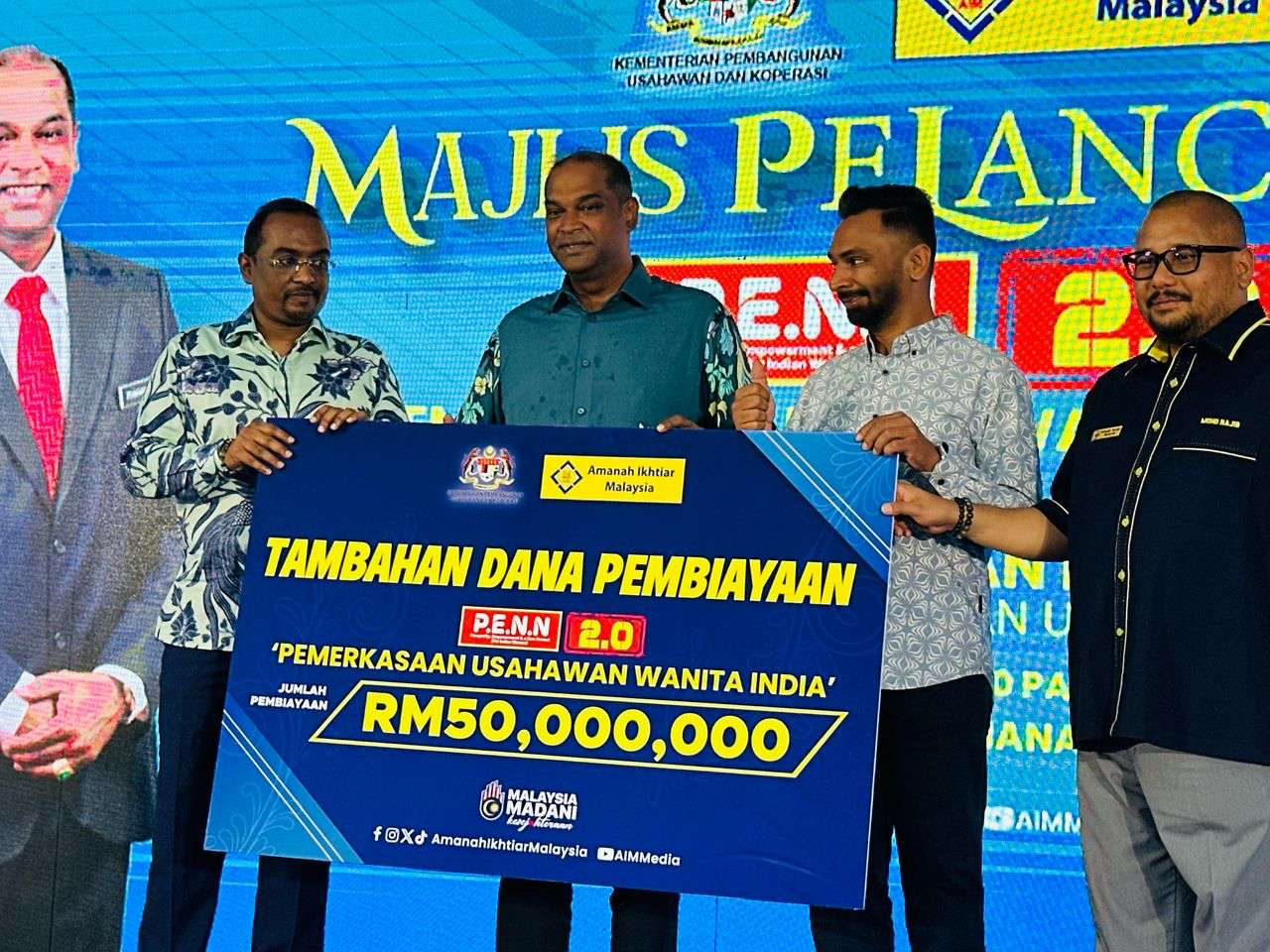 பெண் 2.0 திட்டத்திற்கான நிதி 100 மில்லியன் ரிங்கிட்டாக இரட்டிப்பாக்கப்பட்டது: டத்தோஸ்ரீ ரமணன் தகவல்