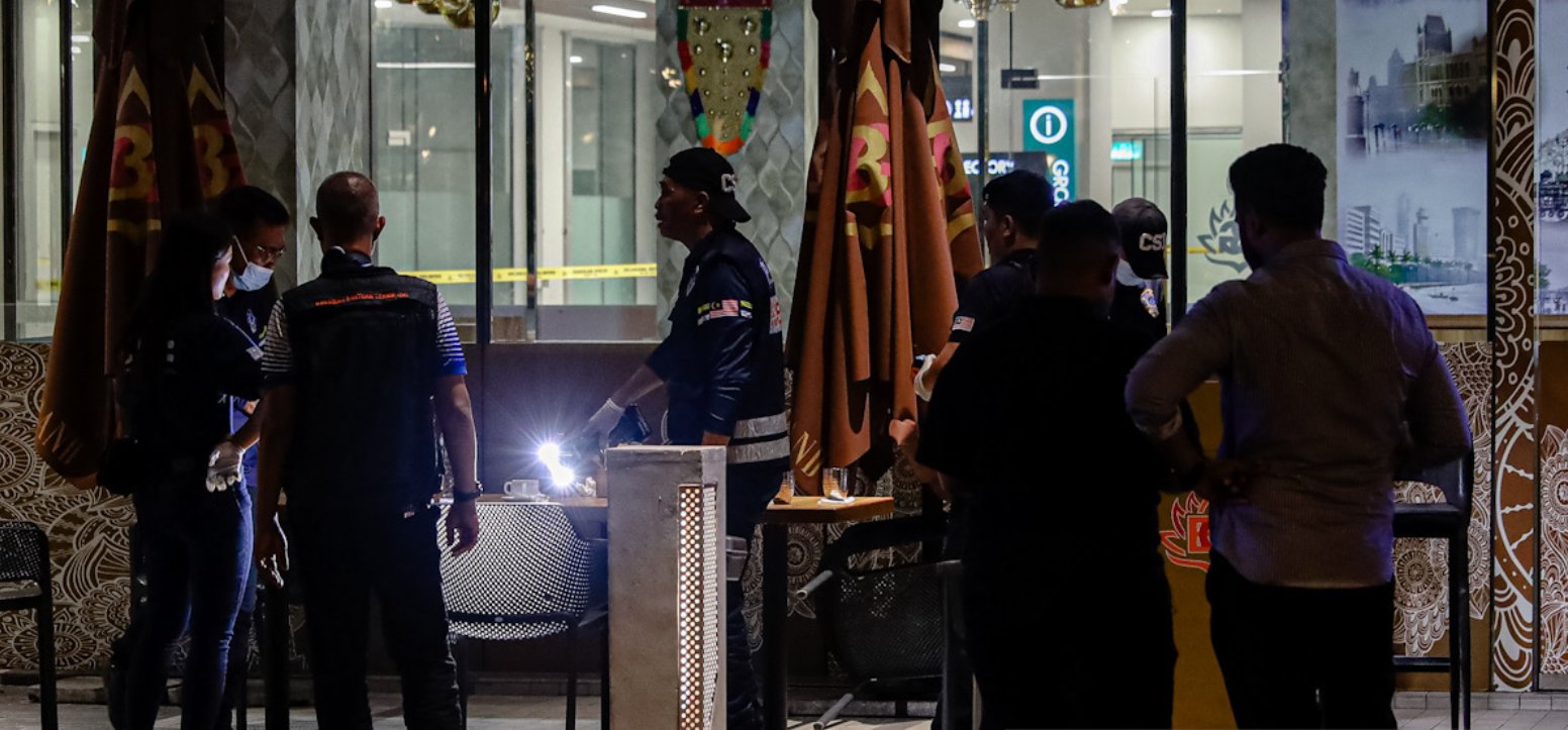 ஆடவர் சுட்டுக் கொல்லப்பட்டார்: பிரிக்பீல்ட்ஸ் உணவகத்தில் நடந்த துப்பாக்கிச் சூட்டுச் சம்பவம்