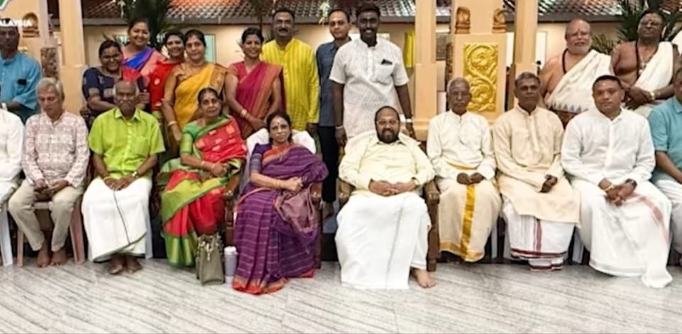 லாபுவான் திருமுருகன் கோவிலுக்கு டான்ஸ்ரீ நடராஜா அதிகாரப்பூர்வ வருகை