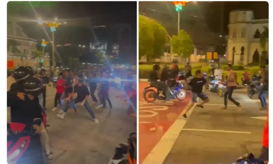 டத்தாரான் மெர்டேகாவில் நிகழ்ந்த கைகலப்பு: தனிநபர்கள் தேடப்பட்டு வருகின்றனர்