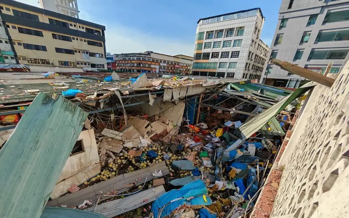 பழக்கடையில் நிகழ்ந்த வெடி சம்பவம், கவனக்குறைவு நிகழ்ந்துள்ளதா?