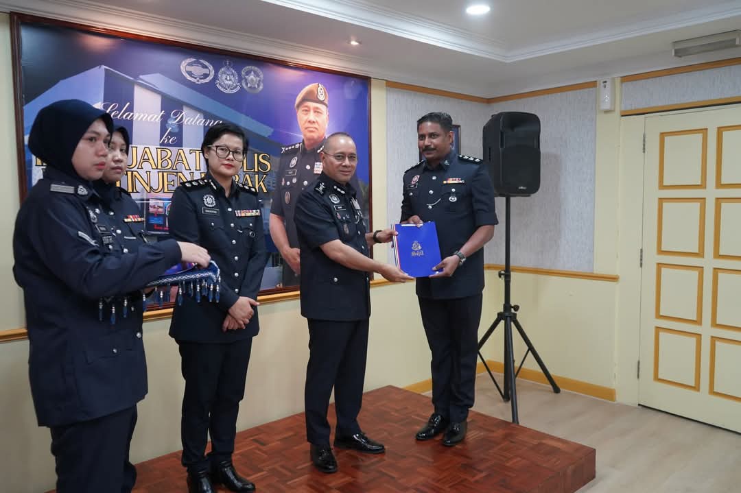 பேரா மாநில மூத்த போலீஸ் அதிகாரிகளின் பதவியேற்பு விழா