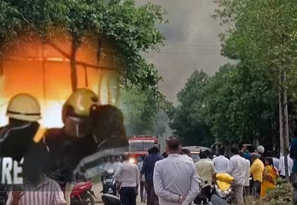 ஐதராபாத் இரசாயன ஆலையில் டேங்கர் வெடித்து 10 பேர் மரணம்