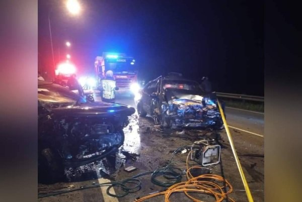 இரண்டு வாகனங்கள் சம்பந்தப்பட்ட விபத்தில் ஆடவர் பலி