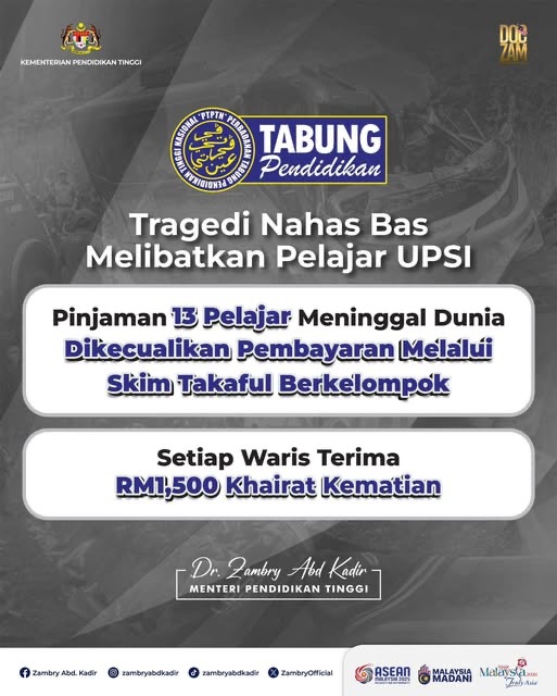 13 மாணவர்களுக்குக் கடனைத் திருப்பிச் செலுத்துவதிலிருந்து விலக்களிப்பு