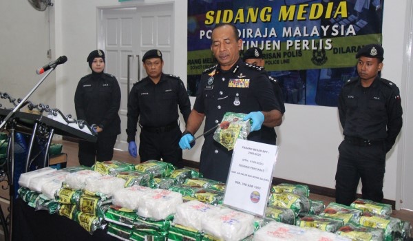 ஒரு கோடியே 31 லட்சம் ரிங்கிட் பெறுமானமுள்ள போதைப் பொருள் பறிமுதல்