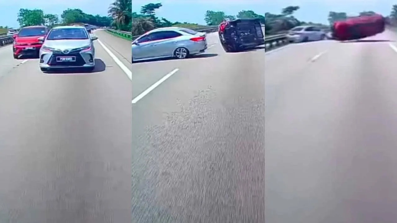 அந்த விபத்தில் அதிர்ஷ்டவசமாக உயிரிழப்பு இல்லை