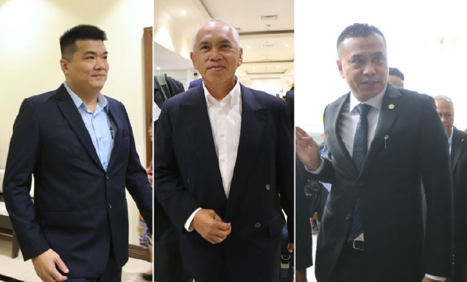 இரண்டு சட்டமன்ற உறுப்பினர்கள் உட்பட மூன்று பேர் மீது லஞ்ச ஊழல் குற்றச்சாட்டு