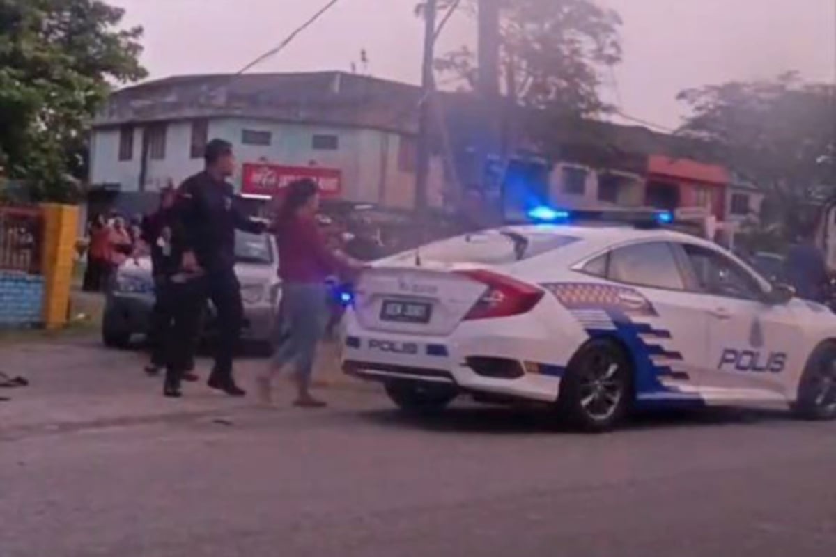 காதல் ஜோடியை 13 கிலோமீட்டர் தூரம் துரத்திச் சென்று போலீசார் பிடித்தனர்