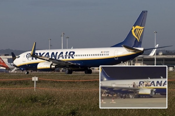 விமானத்தில் திடீர் தீ எச்சரிக்கை அலாரம்: பதற்றத்தில் குதித்த பயணிகள்