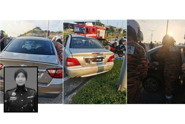 விபத்தில் பெண் போலீஸ்காரர் உயிரிழந்தார்