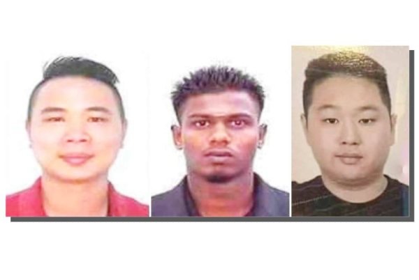 மூன்று ஆடவர்களைப் போலீஸ் தேடி வருகிறது
