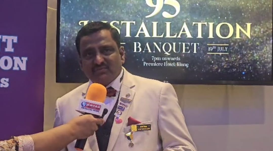 கிள்ளான் ரோட்ரி கிளப்பின் புதியத் தலைவராக டத்தோ ஶ்ரீ டாக்டர் ரவிராஜ் தேர்ந்தெடுக்கப்பட்டார்