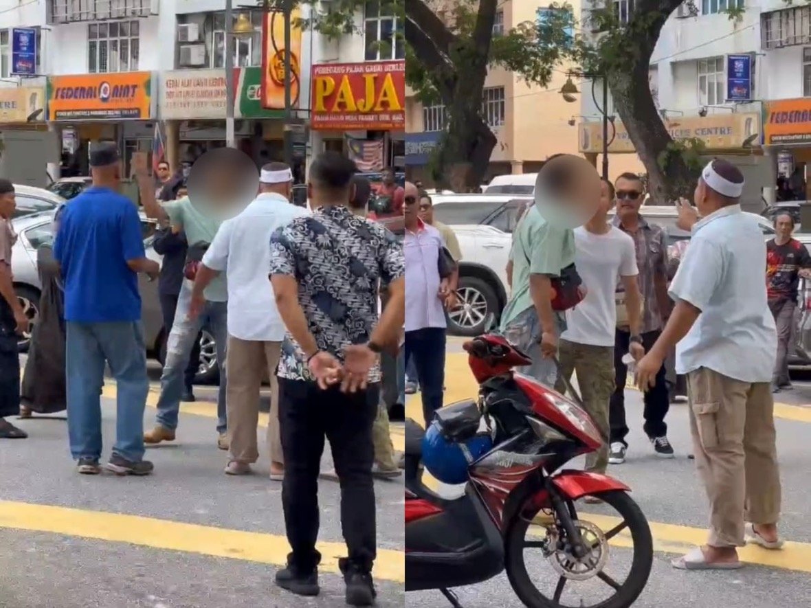 மாநகர் மன்ற அமலாக்க அதிகாரிகளைப் பாராங்கு கொண்டு மிரட்டிய நபர் கைது