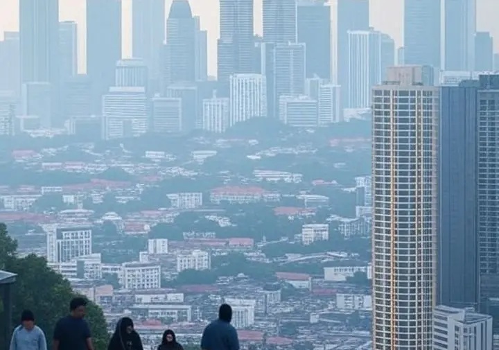 ஜோஹான் செத்தியாவில் ஆரோக்கியமற்ற காற்று மாசுபாடு