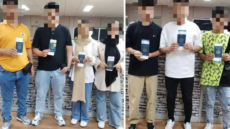 போலி விசா: 7 ஆப்கானிஸ்தான் பிரஜைகள் கைது