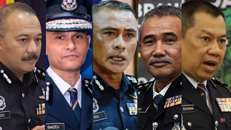 ஐந்து உயர் அதிகாரிகள் பதவி உயர்வு, மாநில போலீஸ் தலைவர்களாக நியமனம்