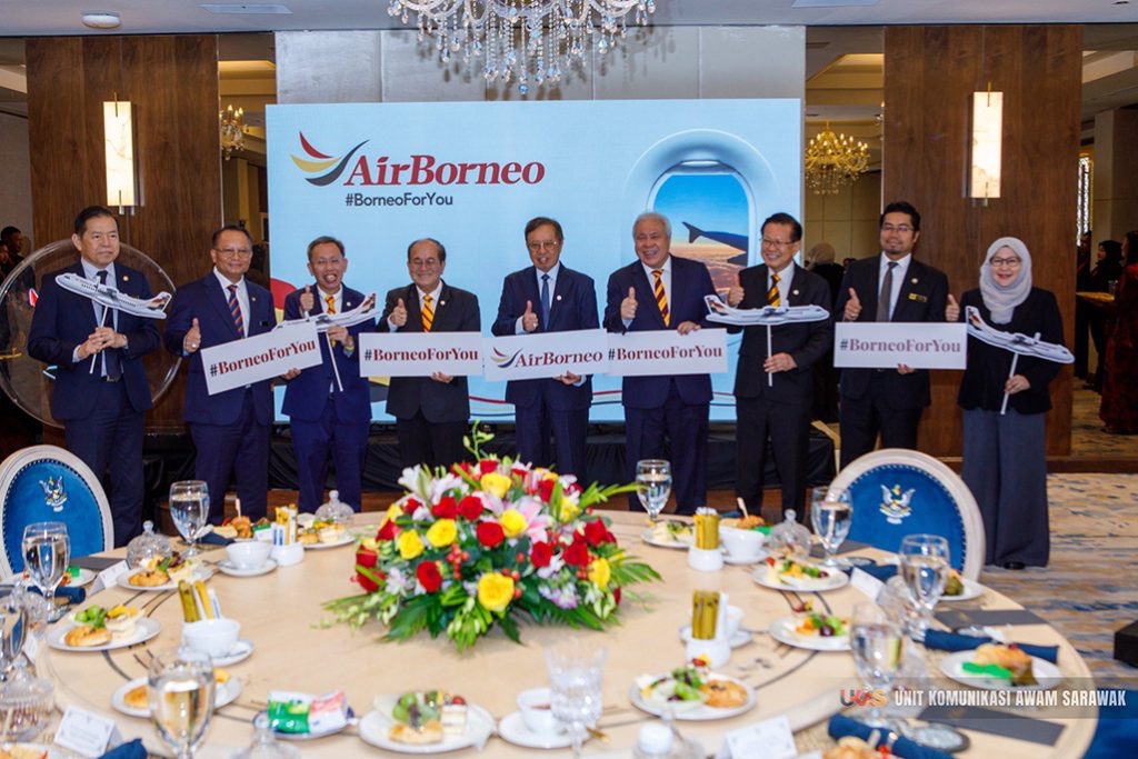 சரவாக் ஏர் போர்னியோ விமானச் சேவையின் சின்னம் வெளியிடப்பட்டது