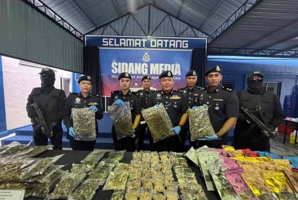 மூவர் கைது: 7 லட்சம் ரிங்கிட் பெறுமானமுள்ள போதைப்பொருள் மீட்பு