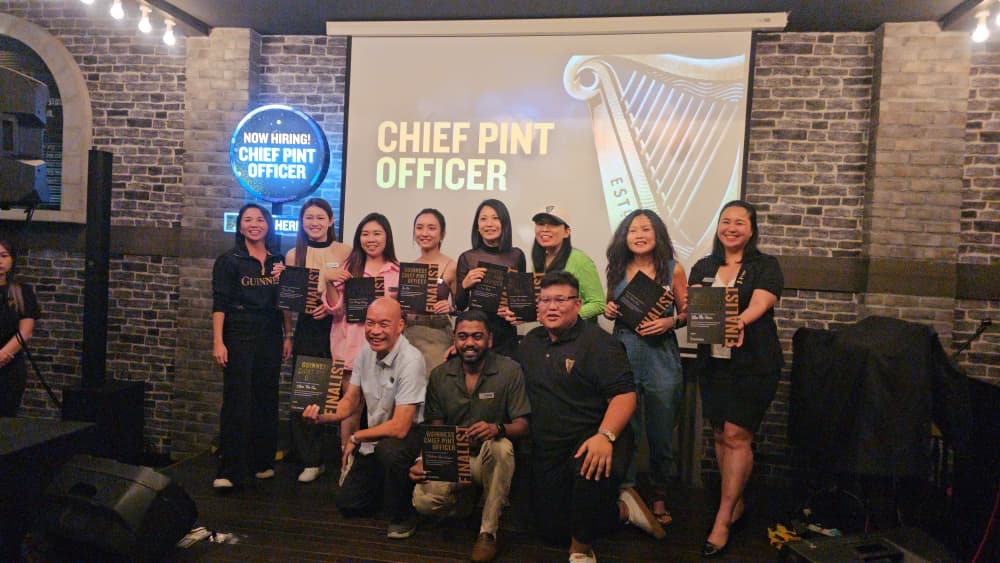 கின்னஸ் மலேசியா முதல் தலைமை பைண்ட் அதிகாரிகளுக்கு மகுடம் சூட்டியது