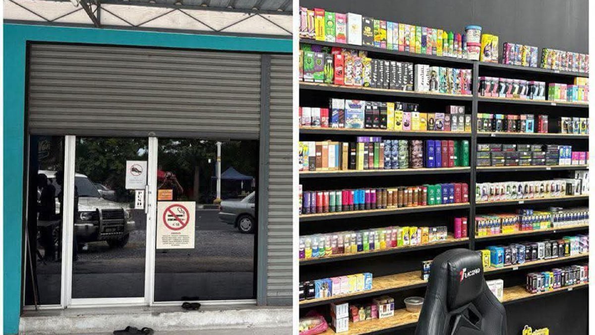 மின் சிகரெட்டுகளும் திரவப் பொருட்களும் கைப்பற்றப்பட்டன