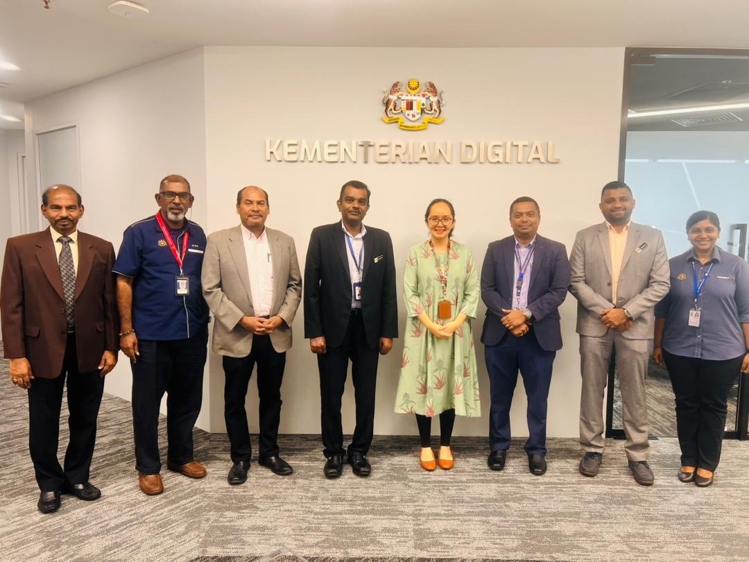 இலக்கவியல் அமைச்சரின் அலுவலகத்திற்கு இமயம் பொறுப்பாளர்கள் மரியாதை நிமித்த வருகை