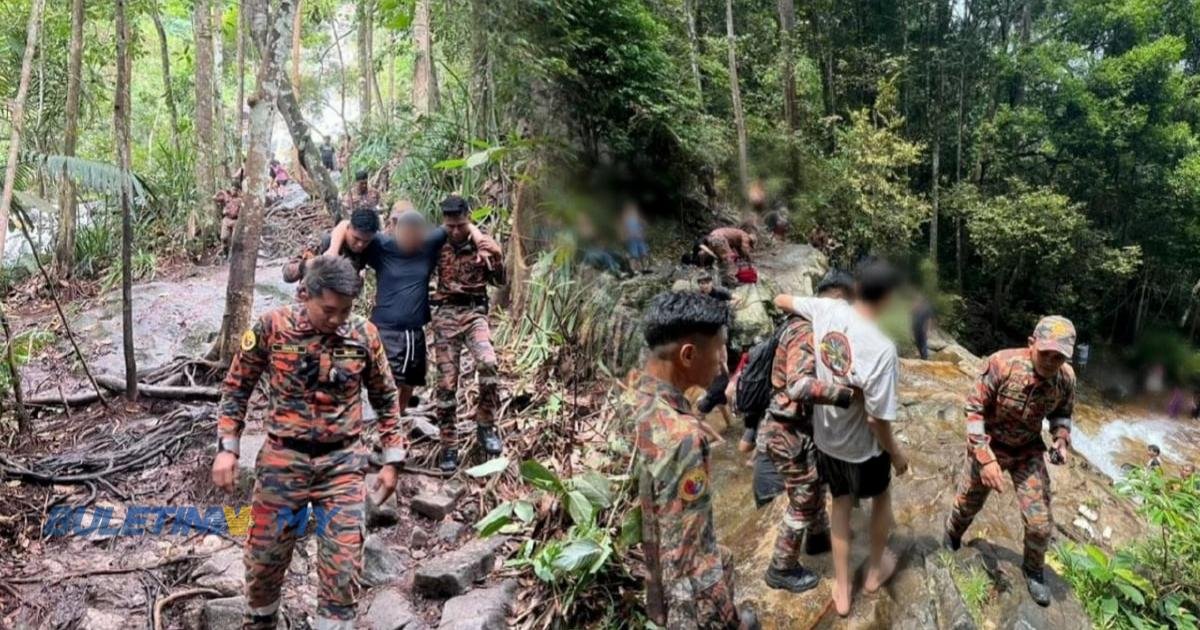 நீர்வீழ்ச்சியில் குளித்தவர்களுக்கு நேர்ந்த கதி! இருவர் படுகாயம்! ரவாங்கில் பெரும் பரபரப்பு!