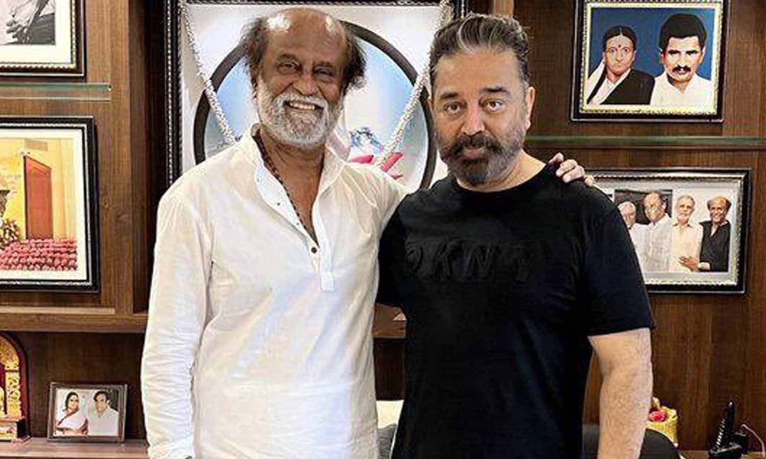 அன்பு நண்பர் ரஜினியின் சினிமா பயணத்தைக் கொண்டாடுகிறேன்- கமல்