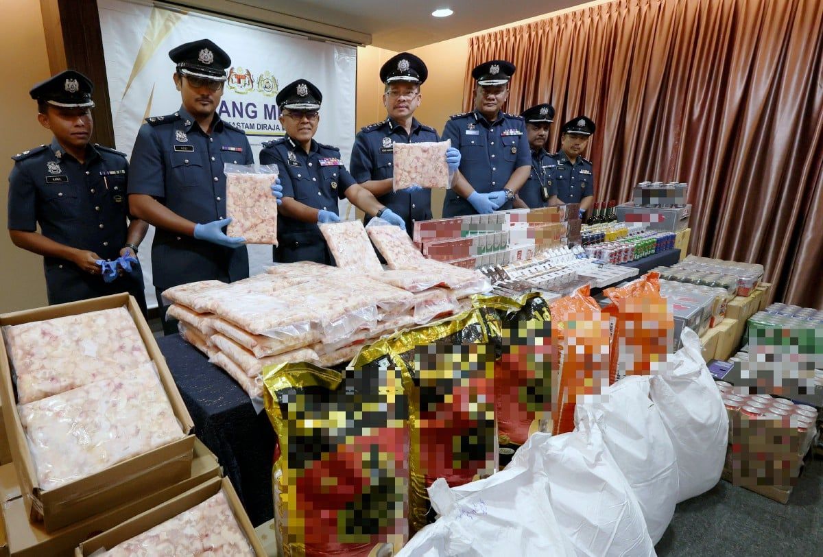 சீனாவிலிருந்து கோழி வால்களைக் கடத்தும் முயற்சி தோல்வி