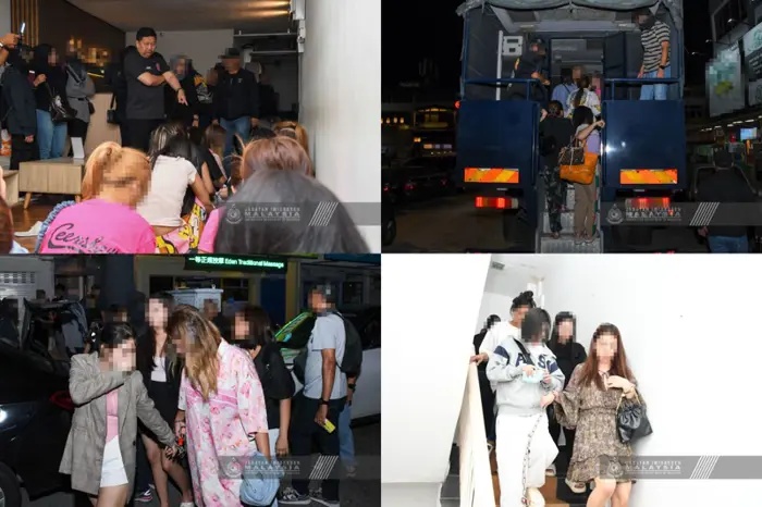 உடல்பிடி நிலையங்களில் 26 வெளிநாட்டுப் பெண்கள் கைது