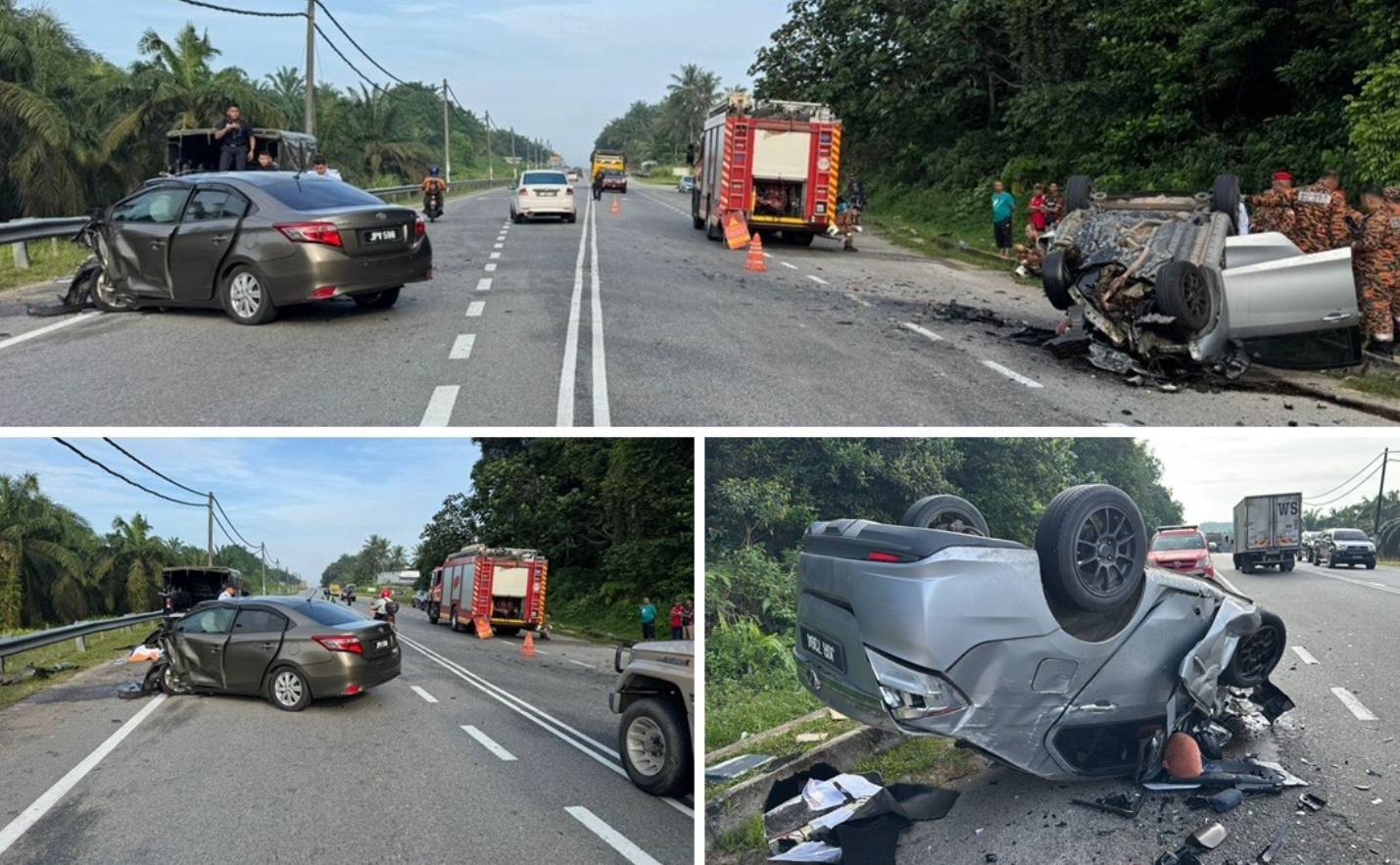 கோத்தா திங்கியில் இரு வாகனமோட்டிகள் பலி