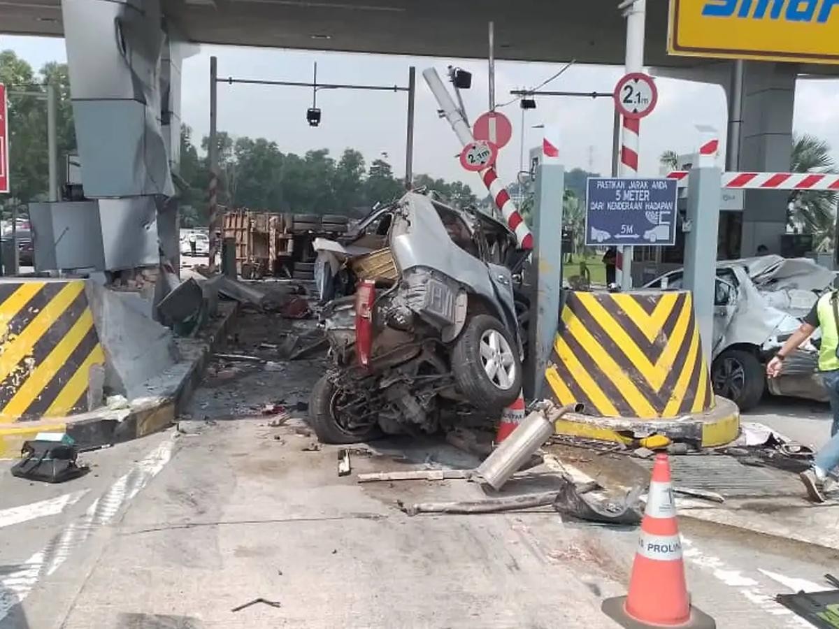 டோல் சாவடியில் பயங்கர விபத்து! ஓட்டுநர் 2 நாட்கள் தடுப்புக் காவல்