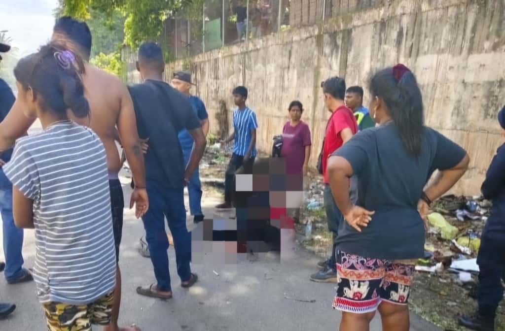 அடையாம் தெரியாத நபரால் தாக்கப்பட்ட ஆடவர் படுகாயம்