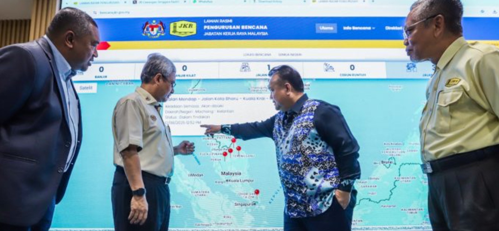 நாடு முழுவதும் 1,000க்கும் மேற்பட்ட ஆபத்துள்ள மலைச்சாரல்கள்