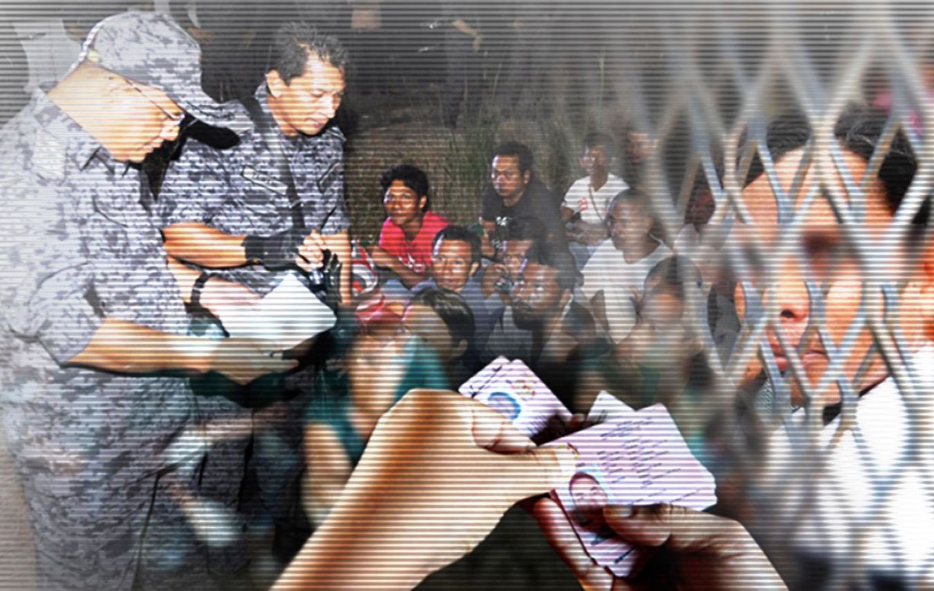 பூலாவ் இண்டா தொழிற்பேட்டையில் சோதனை: 662 வெளிநாட்டவர்கள் கைது