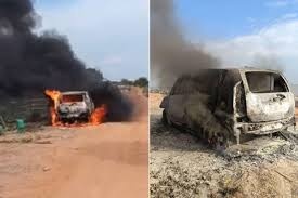 ஜோகூர் கடற்கரையில் எரிந்த கார் ஒன்றிலிருந்து கருகிய நிலையில் சடலம் மீட்பு!