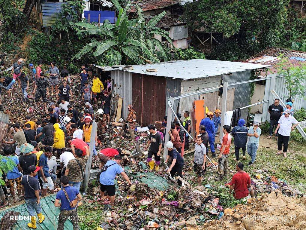 சபாவில் நிலச்சரிவு: ஒருவர் மரணம், அறுவர் காணவில்லை