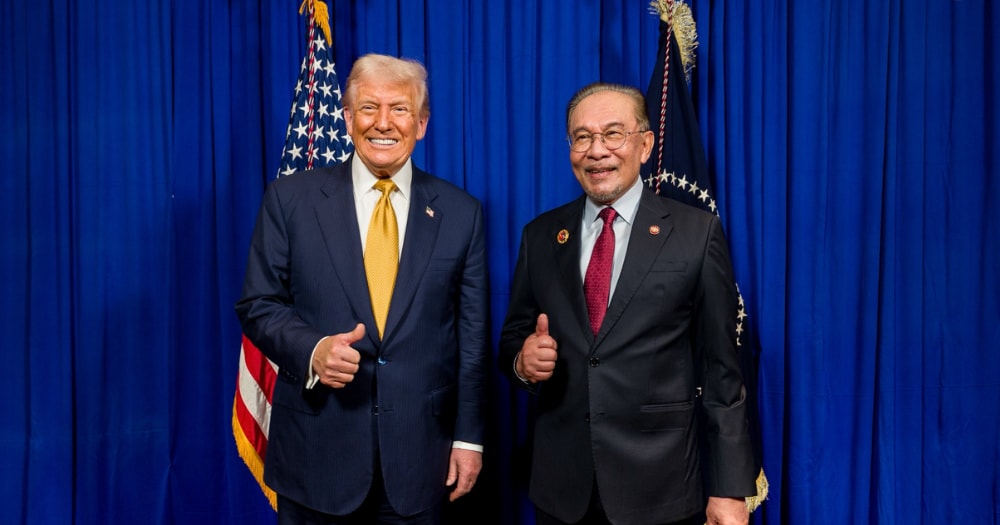 மலேசியா மிகச் சிறந்த நாடு, அன்வார் மிகச் சிறந்த தலைவர் - அமெரிக்க அதிபர் டொனால்ட் டிரம்ப் மீண்டும் புகழாரம்!