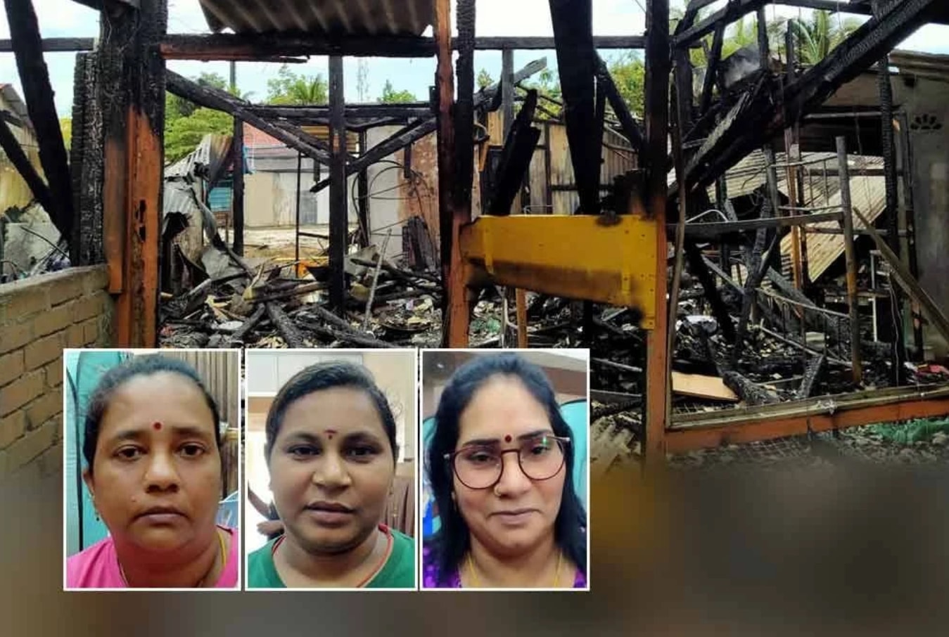 தெலுக் இந்தானில் பேரிழப்பு: 6 வீடுகள் எரிந்து நாசம்; ரிம18,000 பணம், நகைகள் எரிந்ததால் மக்கள் கண்ணீர்!